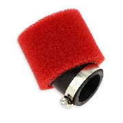 Filtre � air double Mousse Rouge 40mm