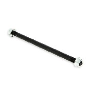 Axe de roue Avant + �crous pour pocket  ( 190 mm)