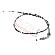 C�ble d'Acc�l�rateur Noir-Alu pour Pocket Supermotard (64cm-74cm - Type A)