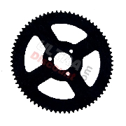 Couronne Renforc�e 72 Dents 3 Trous pour Chaine Petit Pas de Pocket Supermotard (4 Branches)
