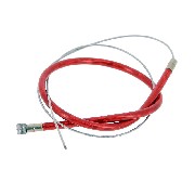 Cble de frein Arrire Tuning couleur rouge 50cm