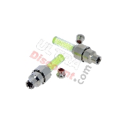 Paire de Bouchons de Valves Lumineux pour Pocket Quad