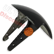 Garde boue avant pour scooter chinois Noir (type-2)