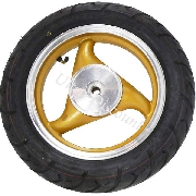 Roue Arrire Scooter Chinois 50 ~ 125cc ( Or - type 2 )