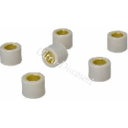 Lot de 6 Galets de variateur de scooter 250cc (17g)