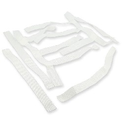 Paire de Filets de Marche Pieds blancs pour Shineray 250STXE, Pices Shineray 250 STXE