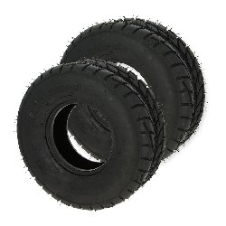 Paire de pneus Avant Route Quad Bashan 200cc BS200S3 (19x7.00-8)