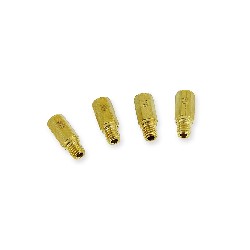 Lot de 4 Gicleurs 60-65-70-75 pour Carburateur KEIHIN - KOSO, Pieces Dirt Bike