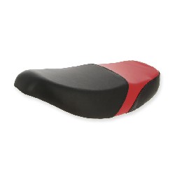 Selle 2 places noir et rouge pour scooter Citycoco