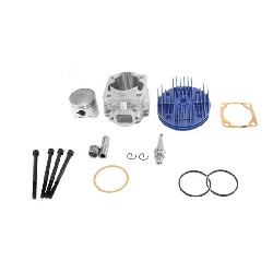 Kit pocket 49cc 4 transferts axe 12mm Bleu (type A), Pices Pocket Bike