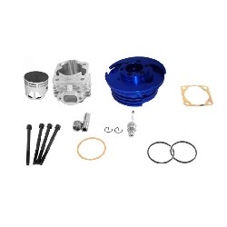 Kit 53cc 4 transferts axe 10mm Bleu (Type C), Pices Pocket Bike