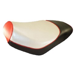Selle Noire-Rouge pour scooter Jonway YY50QT-28B