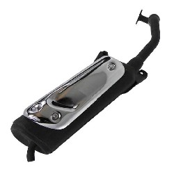 Pot d'�chappement pour scooter chinois 125 cc (type 3)