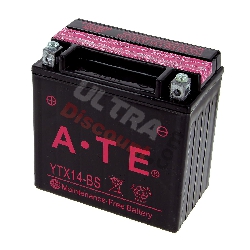 Batterie YTX14-BS pour Quad Bashan 300cc (BS300S-18)