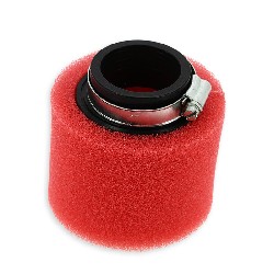 Filtre  air double Mousse Rouge (44-45mm), Pieces Dirt Bike