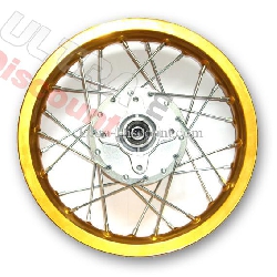 Jante arrire Dirt Bike 14'' OR (type 3), Pieces Dirt Bike