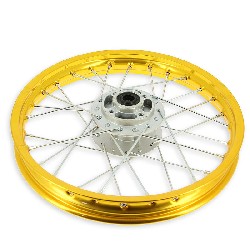 Jante avant 14'' Or Type 1 pour dirt bike AGB27