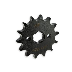 Pignon renforc de 14 dents pour dirt (428 : :17mm), Pieces Dirt Bike