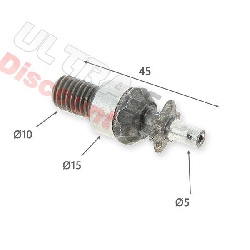 Pignon pocket bike de 6 dents (type H), Pices Pocket Bike