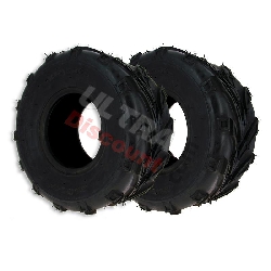 Paire de Pneus Arrire Cross 19x9.5-8 pour Quads Shineray 250STXE, Pices Shineray 250 STXE