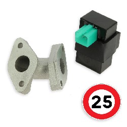 Kit limitation de vitesse 25 Km/h pour Skyteam Monkey 50cc, Pices Monkey - Gorilla