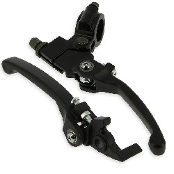 Paire de levier Dirt Bike en aluminium UD Racing ( Noir ), Pieces Dirt Bike