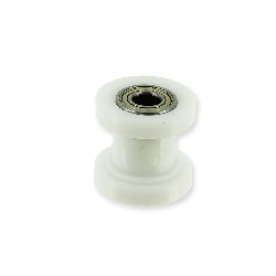 Roulette de tendeur de chaine pour Dirt Bike (Blanc), Pieces Dirt Bike