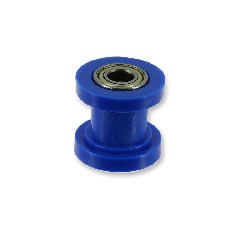 Roulette de tendeur de chaine pour Dirt Bike (Bleu), Pieces Dirt Bike