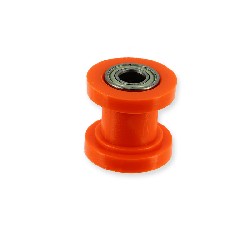 Roulette de tendeur de chaine pour Dirt Bike (Orange), Pieces Dirt Bike