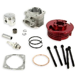 Kit 53cc 4 transferts axe 10mm Rouge (Type C), Pices Pocket Bike
