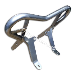 Support de plaque arrire pour Quad Shineray 250cc ST-9E (Argent), Pices Shineray 250 STIXE ST9E