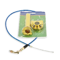 Tirage rapide de qualit Or + Cable bleu, Pieces pocket quad