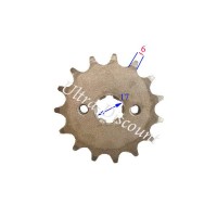 Pignon 13 dents pour PBR 50cc  125cc (420) photos 1