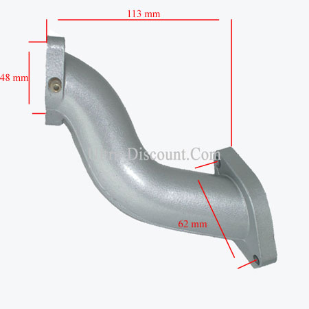 Pipe d'admission pour Quad Shineray 200cc STIIE - STIIE-B images 2