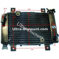 Radiateur pour quad 200cc  refroidissement liquide images 2