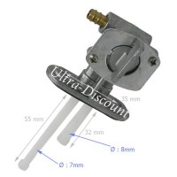 Robinet d'essence pour Quad Bashan 200cc (BS200S-3) photos 1