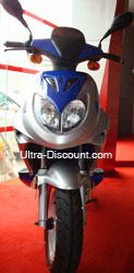 Scooters Chinois 125cc Bleu photos 2