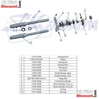 Paire de roulements de fourche pour Skyteam Bubbly photos 1