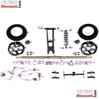 Jeux de bagues pour train arrire Quad Spy Racing 350cc F1 photos 1