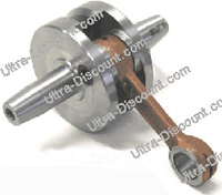 Kit 53cc 4 transferts + Vilebrequin Racing axe 12mm (typeB BLEU) photos 1