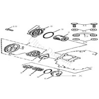 Joint torique filtre  huile sur Quad Bashan 300cc (BS300S-18) photos 2